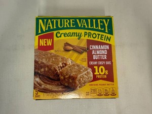 6x 5bars Nature Valley Creamy Protein-Cinnamon Almond Butter