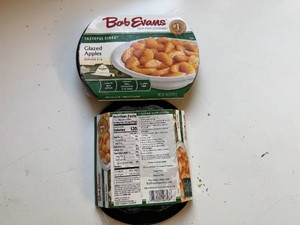3x Bob Evans Glazed Apples
