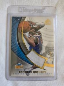 Carmelo Anthony Game Used Jersey Patch Card