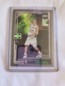 Signed Manu Ginobili Card