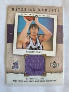Andrew Bogut Game Used Jersey Patch Card