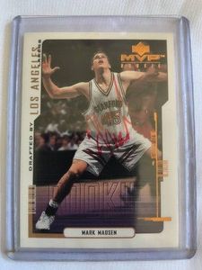 Signed Mark Madsen Card