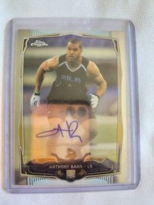 MN Vikings Anthony Barr Signed Card