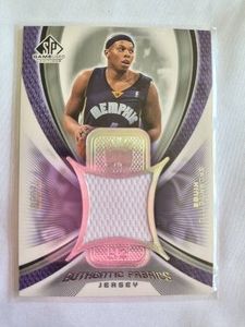 Bonzi Wells Jersey Patch Card