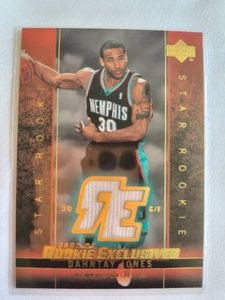 Dahntay Jones Jersey Patch Card