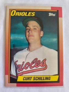 1990 Curt Schilling Rookie Card