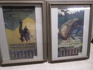Framed Prints 1905 & 1906 Powder Company