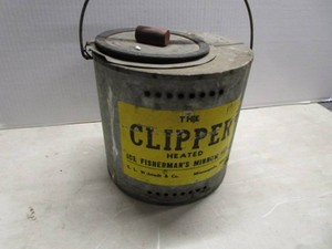 The Clipper Heated Minnow Bucket - Vintage