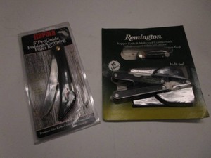 Rapala Filet Knife, Remington Knife Set