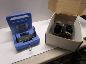 Genz Fish Finder Carry Case, LaCrosse Buckle Overshoes with Cleats