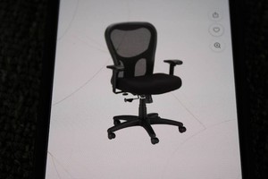 TEMPUR-PEDIC TP9000 Black Office Ch...