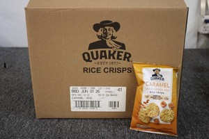 Quaker Carmel Rice Crisps Case of 6...
