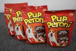 4 Bags of Pup-Peroni Dog Treats...