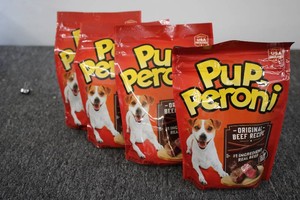 4 Bags of Pup-Peroni Dog Treats...