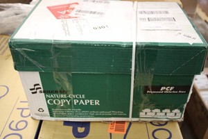 Case of copy paper 8.5x11...