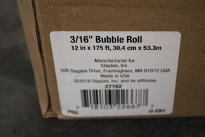 316 Roll of Bubble Wrap...