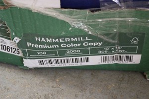 Case of Hammer Mill Copy Paper Whit...