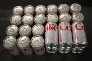 24 Mini Cans of Diet Coke 7.5oz per...