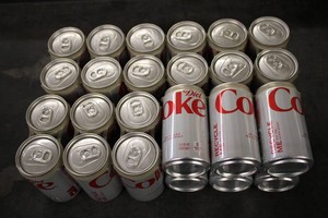 24 Mini Cans of Diet Coke 7.5oz per...