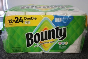 Bounty paper towels 12 pack...