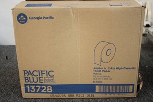 Pacific Blue 8ct Jumbo 2ply High Ca...