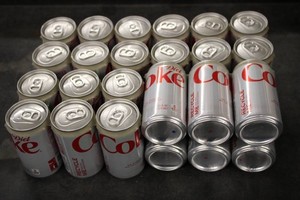 24 Mini Cans of Diet Coke 7.5oz per...