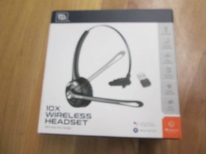 10X USB wireless headset...