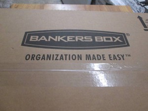 4 Bankers storage boxes...