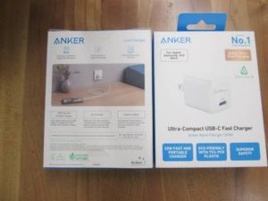 2 Anker ultra compact USB C fast ch...