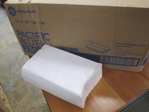 12 120 Packs of C Fold towels...