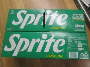 24 Cans Of Sprite...
