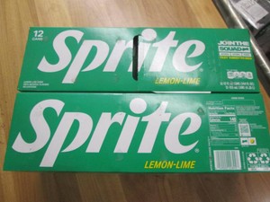 24 Cans Of Sprite...