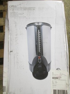 100 Cup double wall coffee maker...