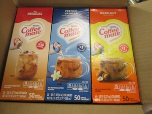 150 Assorted flavor Coffee Mate cre...
