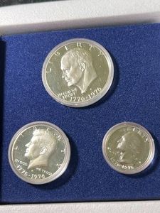 1976 US BICENTENNIAL SILVER PROOF SET