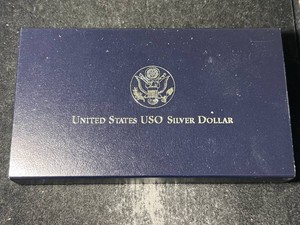 1991 USO PROOF SILVER DOLLAR