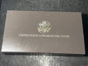 1989-S COMMEM 2 COIN PROOF SET