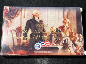 2009 US MINT PRESIDENTIAL DOLLAR COIN PROOF SET