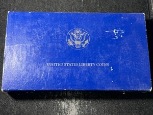 1986 US LIBERTY COMMEM 2 COIN PROOF SET