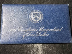 1973 EISENHOWER UNCIRCULATED SILVER DOLLAR