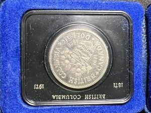 1971 BC CANADIAN SILVER DOLLAR