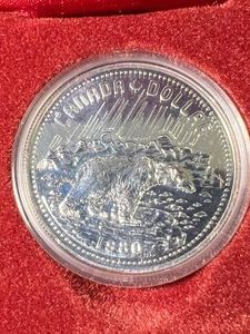 1980 CANADIAN SILVER DOLLAR