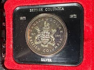 1971 BC CANADIAN SILVER DOLLAR