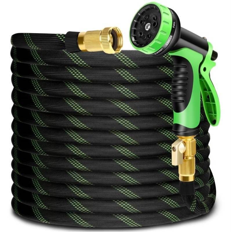 Lovfen Garden Hose with Sprayer, 150 - Brand New