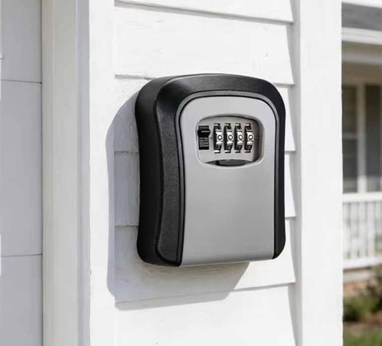 Wall-Mounted 4-digit Combination Key Lock Box - Brand New