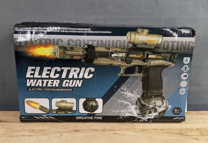 Electric Continuous Shooting Water Gun - Brand New