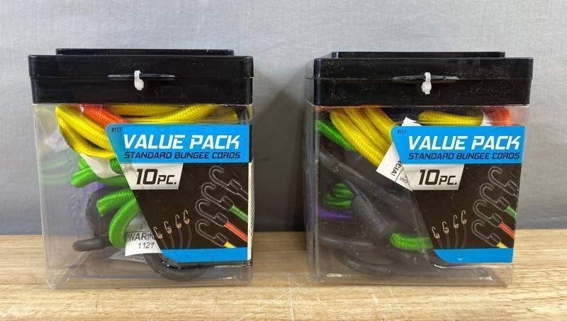 SmartStraps Value Pack Standard Bungee Cords, 20 Total - Brand New