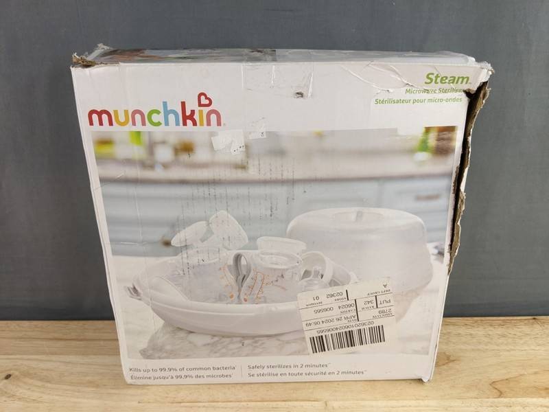 Munchkin Steam Microwave Sterilizer - New&nbspA