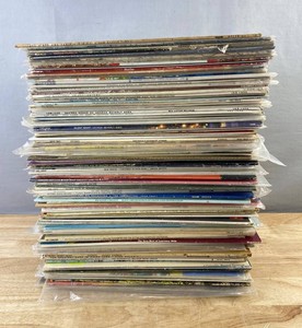 100 Vintage Vinyl Record Album Collection - Aretha Franklin, Marvin Gaye, The Monkees, Charlie Parker, Red Foley and Ernest Tubb, Jelly Roll, Lawrence Welk, Etc.&nbspC