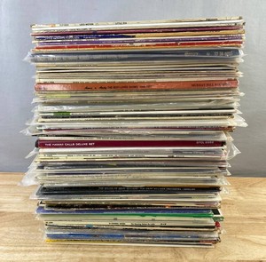 100 Vintage Vinyl Record Album Collection - Little Eva, Kurupt, Carole K. Couch, Deniece Williams, Hank Williams Jr., Patsy Cline, Jerry Lee Lewis, Etc.&nbspC